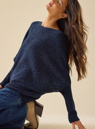 Amryn Chenille Dolman Sweater - TULLABEE