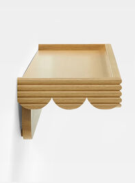 Bryn Wood Wall Shelf Detail 3 - TULLABEE