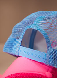 God Is Good Trucker Hat Detail 3 - TULLABEE
