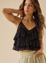 Christy Ruffle Lace Top - TULLABEE