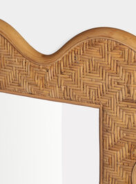 Calia Rattan Mirror Detail 4 - TULLABEE