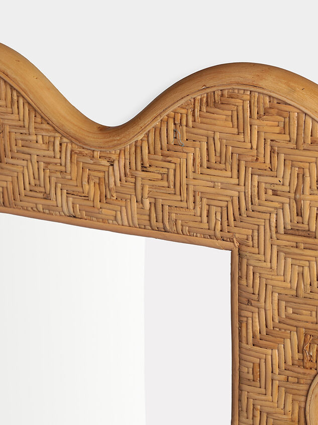 Calia Rattan Mirror Detail 4 - TULLABEE