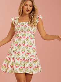 Bree Floral Mini Dress - TULLABEE