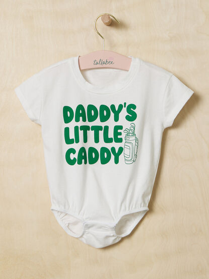 Daddy's Little Caddy Graphic Bubble - TULLABEE