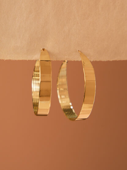 Remington Hoop Earrings - TULLABEE
