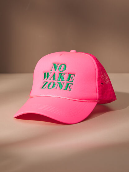 No Wake Zone Trucker Hat - TULLABEE
