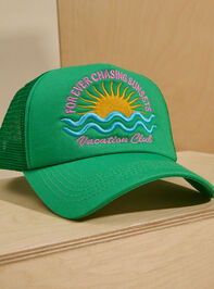 Forever Chasing Sunsets Trucker Hat - TULLABEE