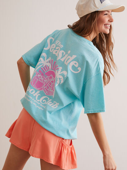 Seaside Book Club Graphic Tee - TULLABEE