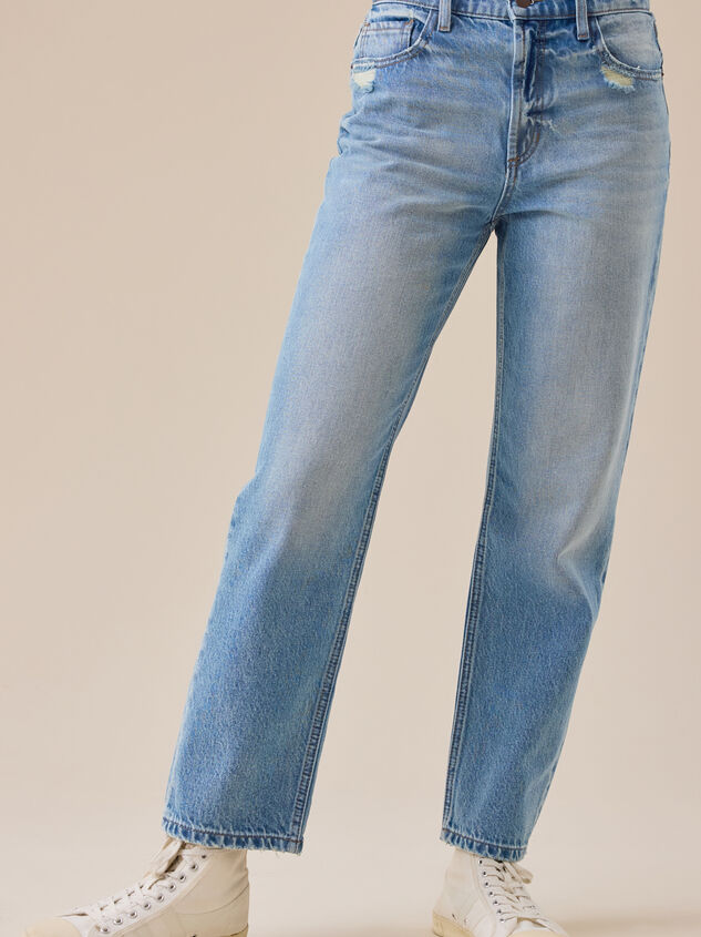 Sophie Straight Leg Jeans Detail 2 - TULLABEE