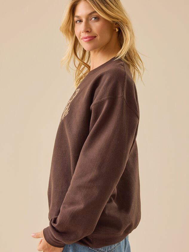 American Rodeo Crewneck Detail 3 - TULLABEE