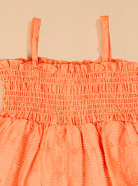 Clementine Fuzzy Dot Set Detail 2 - TULLABEE