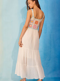 Island Whisper Maxi Cover Up Detail 3 - TULLABEE