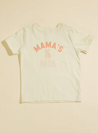 Mama's Girl Graphic Tee Detail 3 - TULLABEE