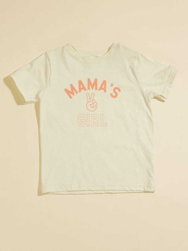 Mama's Girl Graphic Tee Detail 3 - TULLABEE