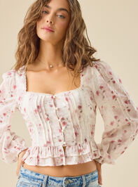 Lianna Floral Top - TULLABEE