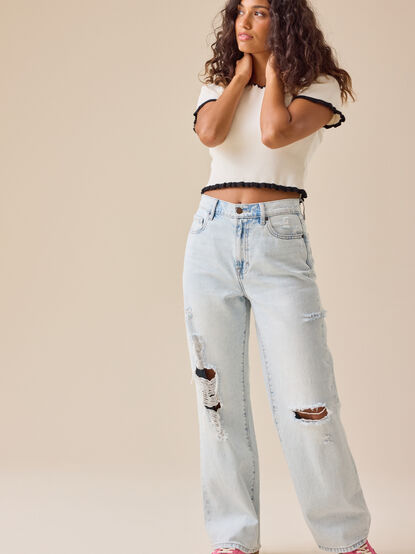 Kenzie Straight Leg Jeans - TULLABEE