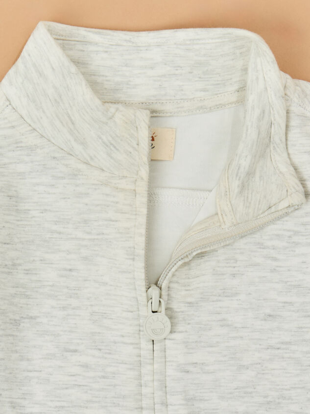 Maggie Athletic Full Zip Jacket Detail 4 - TULLABEE