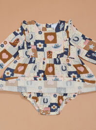 Paige Patchwork Ruffle Bubble Detail 2 - TULLABEE
