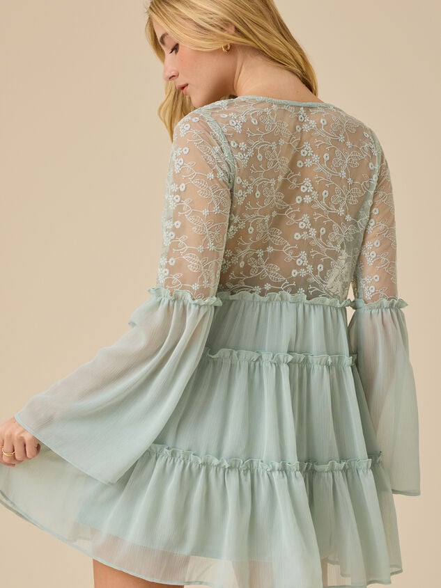 Maxine Mini Dress Detail 3 - TULLABEE