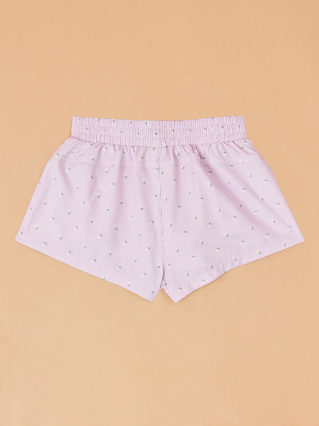Swift Floral Shorts Detail 3 - TULLABEE