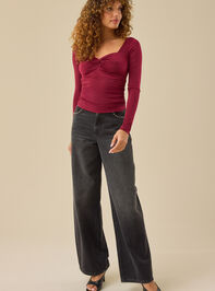 Remi Twist Front Top Detail 2 - TULLABEE