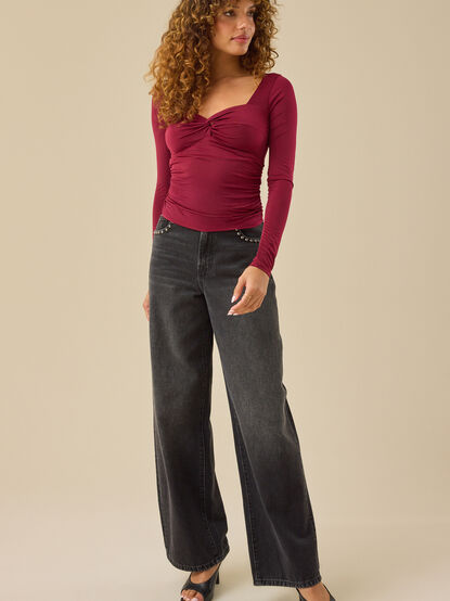 Remi Twist Front Top - TULLABEE