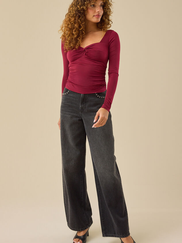 Remi Twist Front Top Detail 2 - TULLABEE