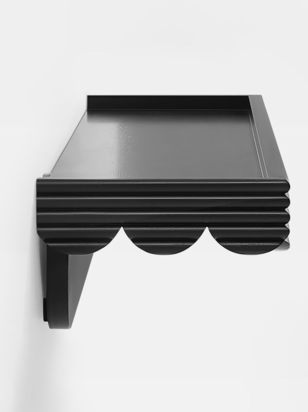 Bryn Wood Wall Shelf Detail 3 - TULLABEE