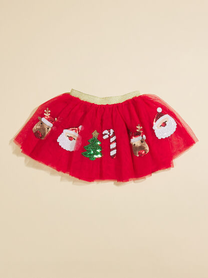 Christmas Sequin Tutu by MudPie - TULLABEE