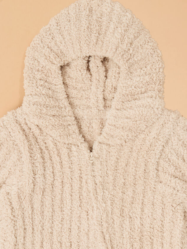 Colton Chenille Hooded Romper Detail 3 - TULLABEE