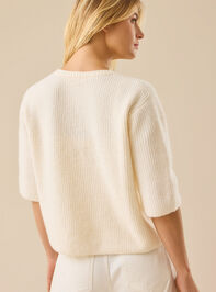 Greda Boxy Button Up Sweater Detail 4 - TULLABEE