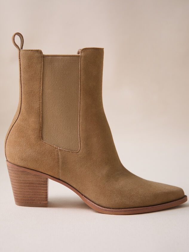 Canyon Suede Mini Boot Detail 2 - TULLABEE