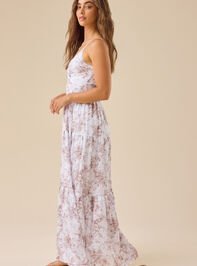 Marissa Floral Maxi Dress Detail 4 - TULLABEE