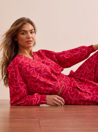 Super Soft Bow Sweatshirt Detail 6 - TULLABEE