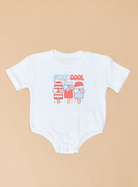 Stay Cool Bomb Pop Romper Detail 2 - TULLABEE