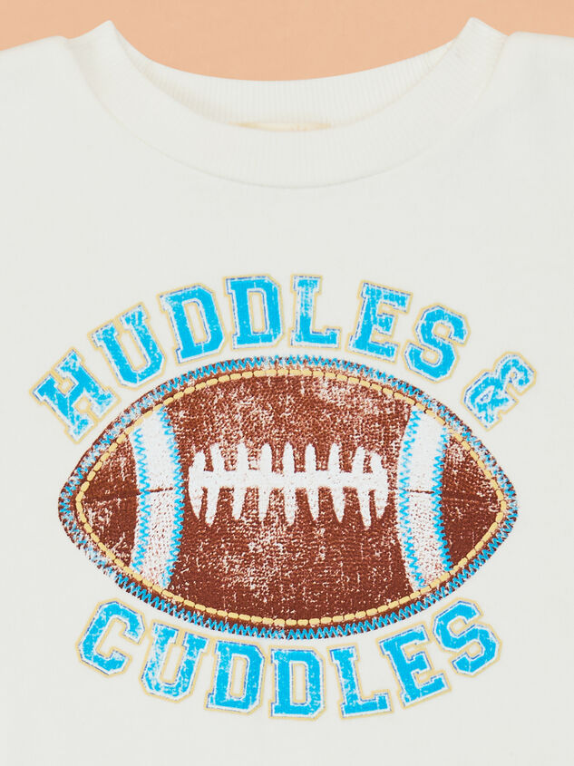 Huddles & Cuddles Bubble Sweatshirt Detail 3 - TULLABEE
