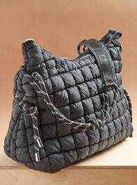 Check In Puffer Rope Bag Detail 2 - TULLABEE