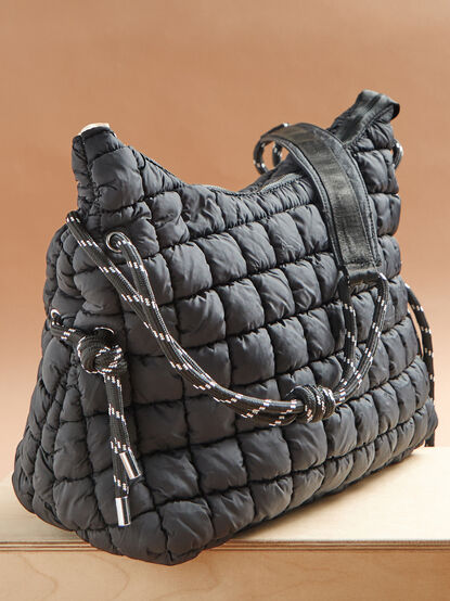 Check In Puffer Rope Bag - TULLABEE