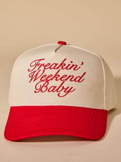 Freakin' Weekend Baby Trucker Hat - TULLABEE
