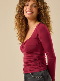 Remi Twist Front Top Detail 4 - TULLABEE