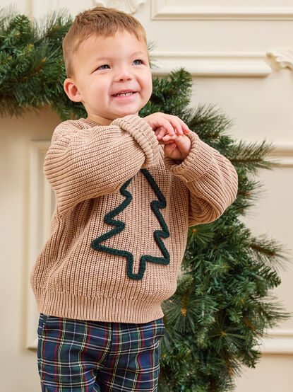 Evergreen Knit Sweater - TULLABEE