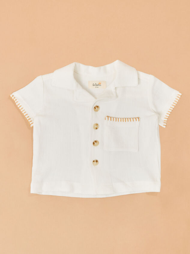 Milo Whipstitch Button Up - TULLABEE