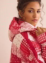 Cherished Patchwork Pullover Detail 2 - TULLABEE