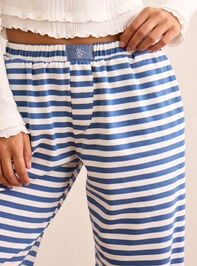 Line Shift Lounge Pants Detail 2 - TULLABEE