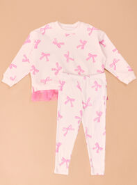 Melissa Bow Top and Pant Set - TULLABEE