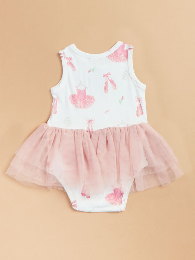 Ballet Belle Tutu Bodysuit Detail 3 - TULLABEE