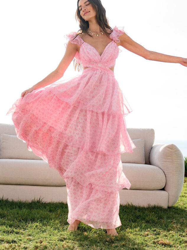 Becca Tiered Maxi Dress - TULLABEE