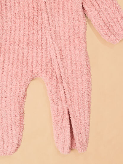 Carrie Chenille Hooded Romper - TULLABEE