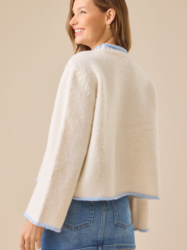 Aspen Mock Neck Sweater Detail 5 - TULLABEE
