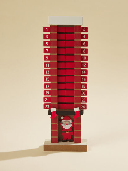 Santa Chimney Advent Calendar by MudPie - TULLABEE